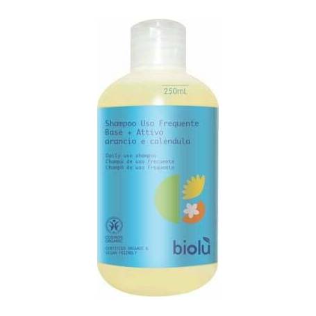 Sampon ecologic cu flori de portocal si galbenele, 250ml - Biolu