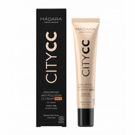 CC CREAM anti poluare SPF15 TAN 40ml - MÁDARA