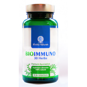 BIOIMMUNO 30 Herbs - imunitate cu 30 de plante, 30cps - Biotika Naturals