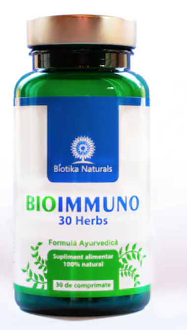 BIOIMMUNO 30 Herbs - imunitate cu 30 de plante, 30cps - Biotika Naturals