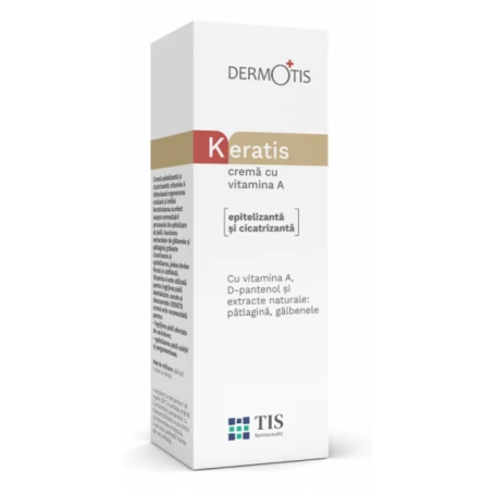 Crema cu vitamina A KeraTis, 20ml - Tis Farmaceutic