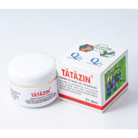 Crema pe baza de tataneasa, Tatazin, 50ml - Elzin Plant