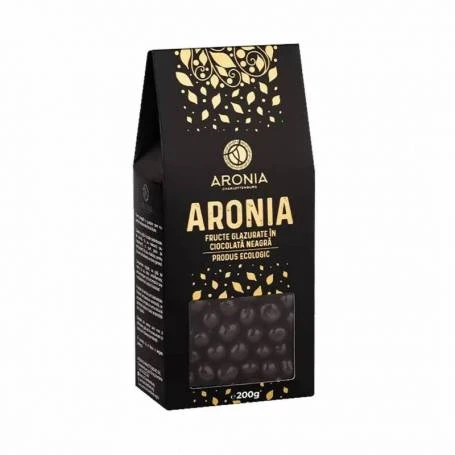 Fructe de Aronia in ciocolata 200g, eco-bio, Aronia Charlottenburg