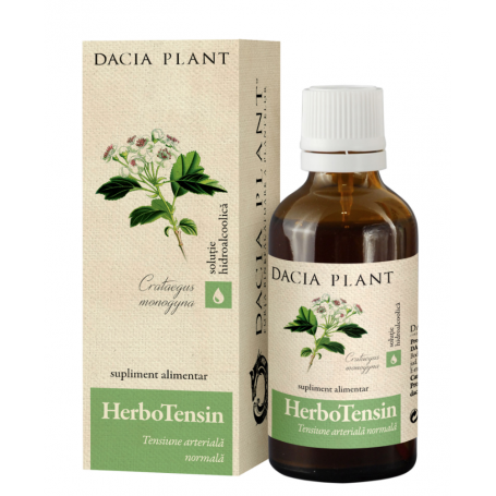 HerboTensin tinctura, 50ml - Dacia Plant