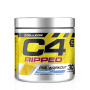Cellucor C4 Ripped Pre-workout - ianinte de antrenament, aroma Icy Blue Razz, 180g, GNC