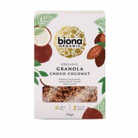 Granola cu ciocolata si cocos, eco-bio, 375g, Biona