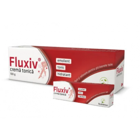 Fluxiv crema tonica pentru picioare 100g -  Nutriensa