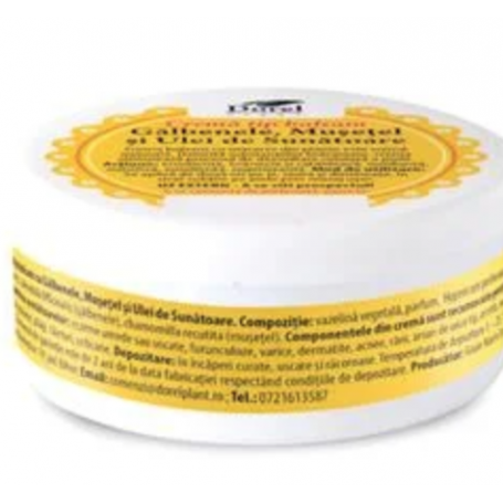 Crema tip balsam cu galbenele, musetel si ulei de sunatoare -100 g - Dorel Plant