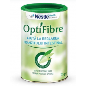 Fibre solubile pentru reglarea tranzitului OptiFibre, 125g - Nestle