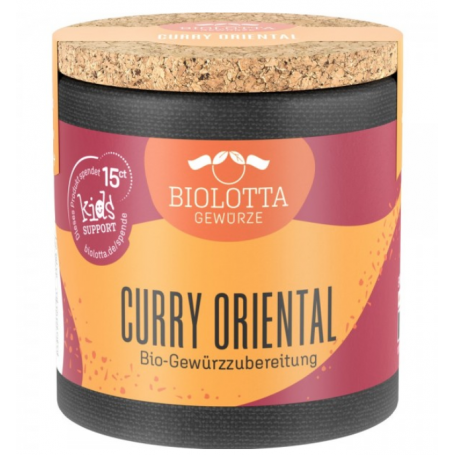 Mix de condimente curry oriental, 45g - BioLotta