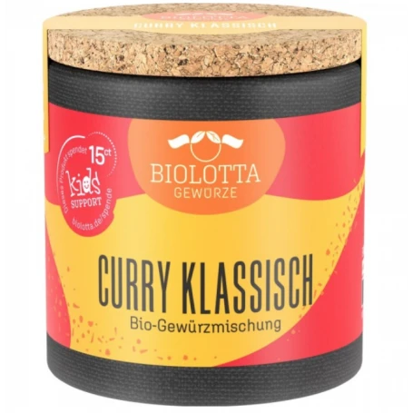 Mix de condimente curry clasic, eco-bio, 40g - BioLotta