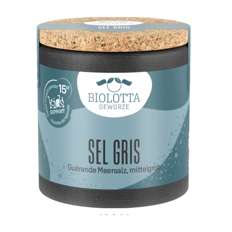 Sare de mare Gris Guerande, 85g - BioLotta