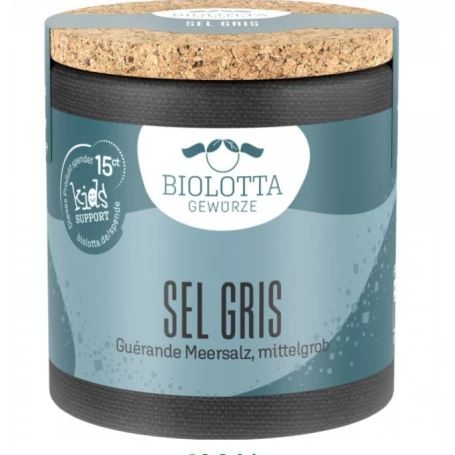 Sare de mare Gris Guerande, 85g - BioLotta