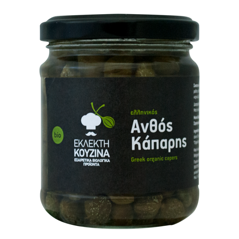 Capere in saramura cu ulei extra-virgin de masline, eco-bio, 180 g,
