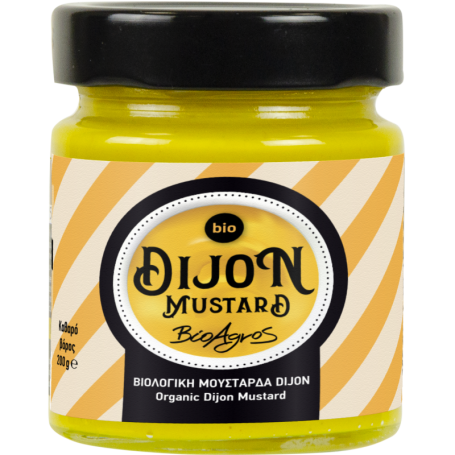 Mustar Dijon, eco-bio, 200 g, BioAgros