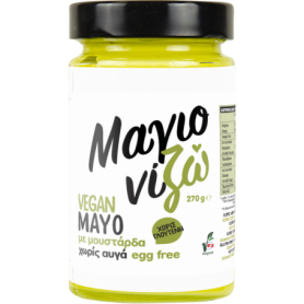 Maioneza vegana cu mustar, fara gluten, 270 g, BioAgros
