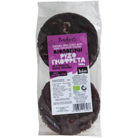 Prajitura cu orez in ciocolata neagra, fara gluten, eco-bio, 100 g, BioAgros