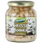Fasole alba la borcan, 350g - Dennree