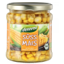 Porumb dulce la borcan, 330g - Dennree