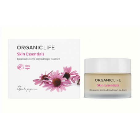 Crema cu efect de intinerire zi skin essentials, 50ml - Organiclife