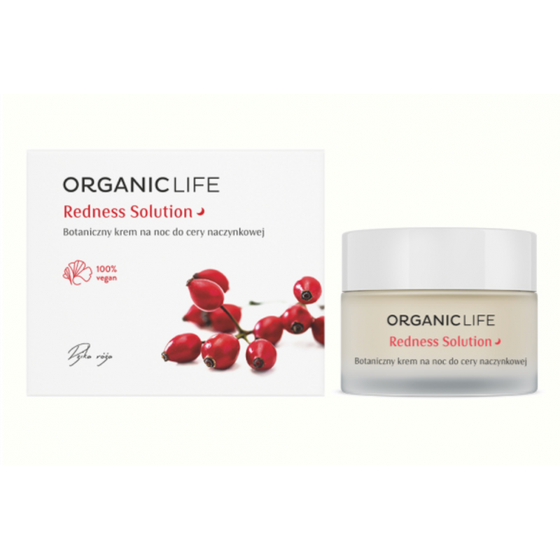 Crema de noapte pentru ten capilare dilatatec Rednes Solution, 50ml