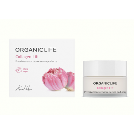 Ser ptentru ochi antirid collagen lift 15ml - Organiclife