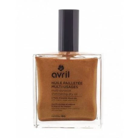 Ulei cu particule stralucitoare, 100ml - Avril