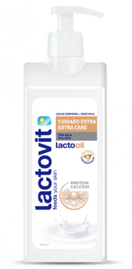 Lapte De Corp Extra Ingrijire Piele Uscata Lactooil, 400ml - Lactovit