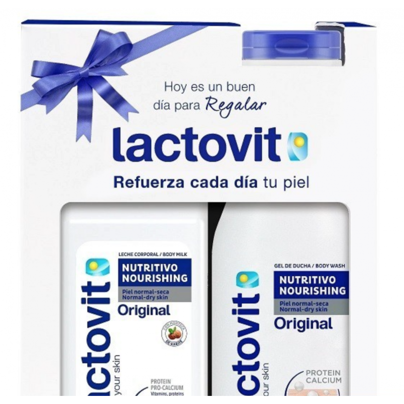 Set Gel de Dus 600ml si Lapte de Corp 400ml - Lactovit
