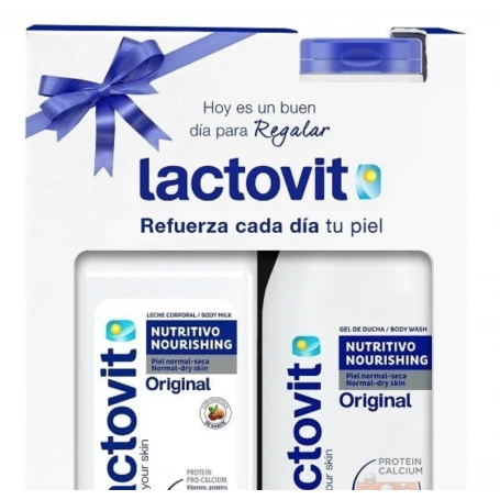 Set Gel de Dus 600ml si Lapte de Corp 400ml - Lactovit