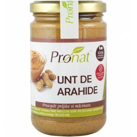 Unt de arahide, 300g - Pronat