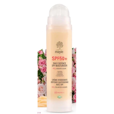 Daily Defence SPF Moisturiser, 50ml - Mayie