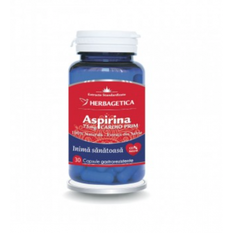 Aspirina naturala cardioprim - Herbagetica