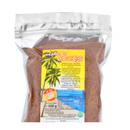 Zahar DE Cocos 500g - HERBAVIT