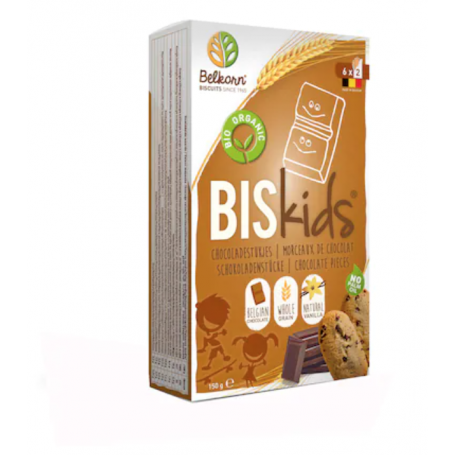 Biscuiti cu ciocolata, eco-bio, 150g - Belkorn