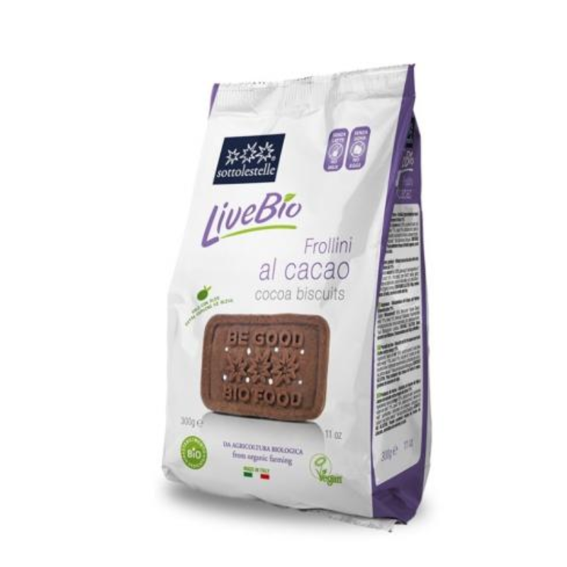 Biscuiti cu cacao, 300g - Sottolestelle