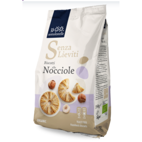 Biscuiti organici cu alune de padure, 350g - Sottolestelle
