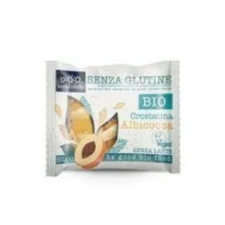 Tarta cu caise, fara gluten, eco-bio, 52g - Sottolestelle