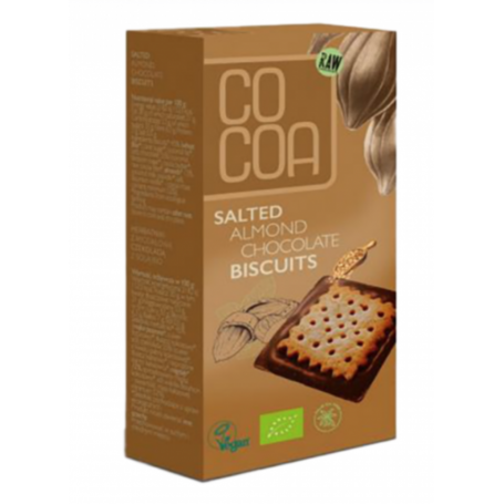 Biscuiti cu migdale si sare, eco-bio, 95g - Cocoa