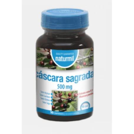 Cascara buckthorn 500mg, 90cpr - Naturmil