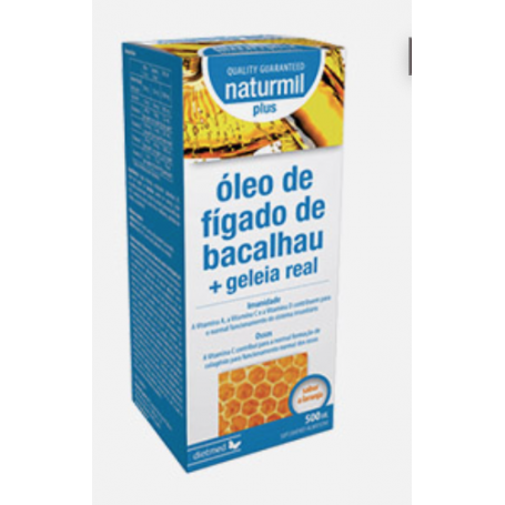 Cod Liver Oil Plus With Royal Jelly, 500ml - Naturmil