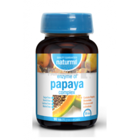 Enzymes Papaya Complex 90tbl - Naturmil