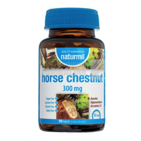 Horse Chestnut 300mg, 90tbl - Naturmil