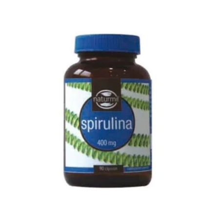 Spirulina 400mg, 90cps - Naturmil