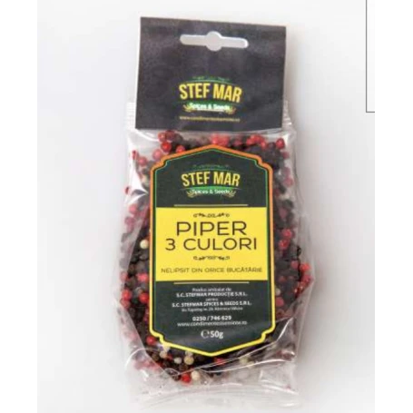 Piper 3 Culori Boabe, 50g - StefMar