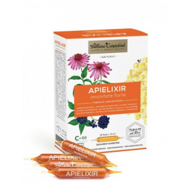 APIELIXIR imunitate FORTE Albina Carpatina, 20fiole - Apicola Pastoral Georgescu