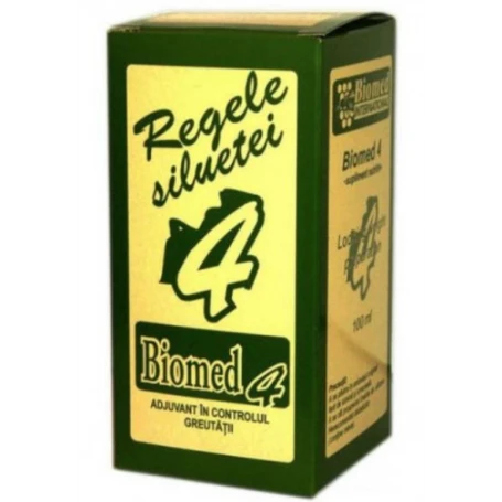 Preparat pentru slabit - Regele siluetei, 100ml - Biomed