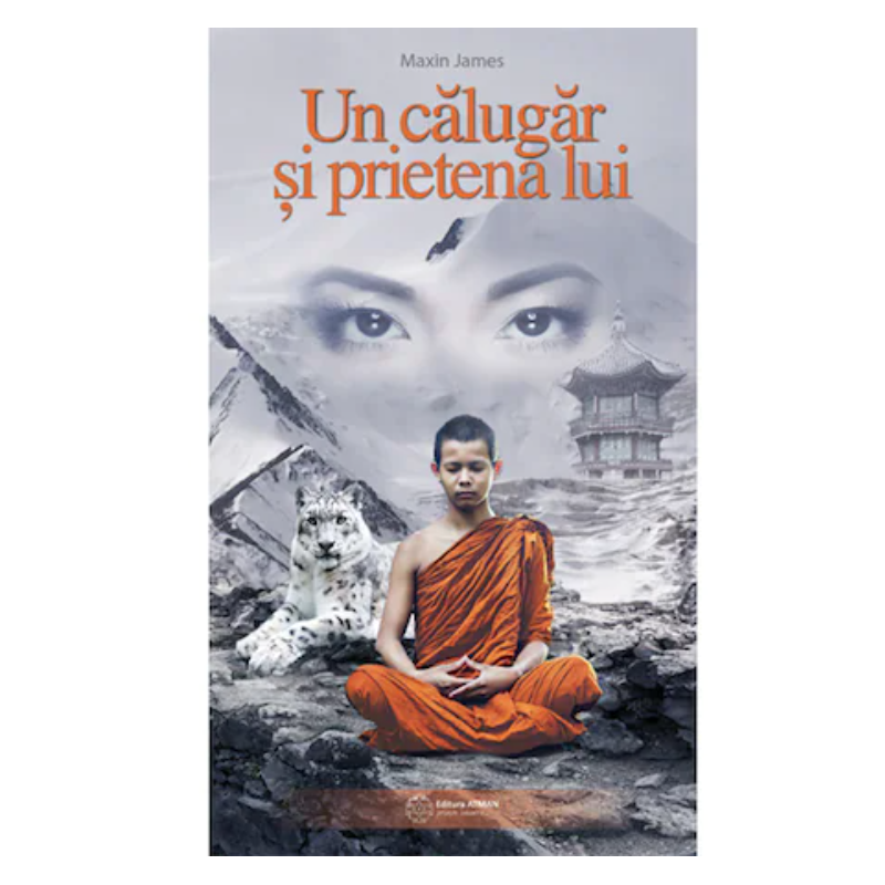 Un calugar si prietena lui - Maxim James -carte- editura Atman