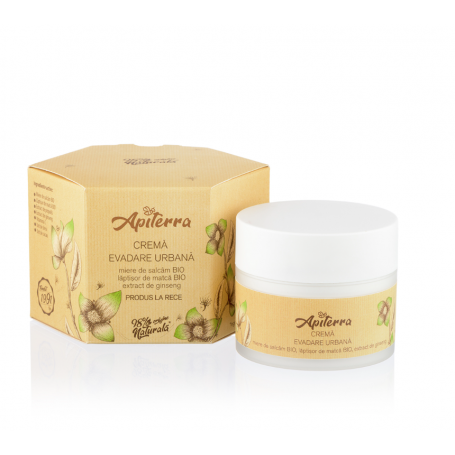 Apiterra crema Evadare Urbana, 50ml - Apicola Pastoral Georgescu