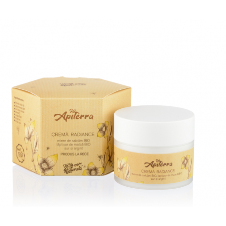 Apiterra Crema Radiance, 50ml - Apicola Pastoral Georgescu